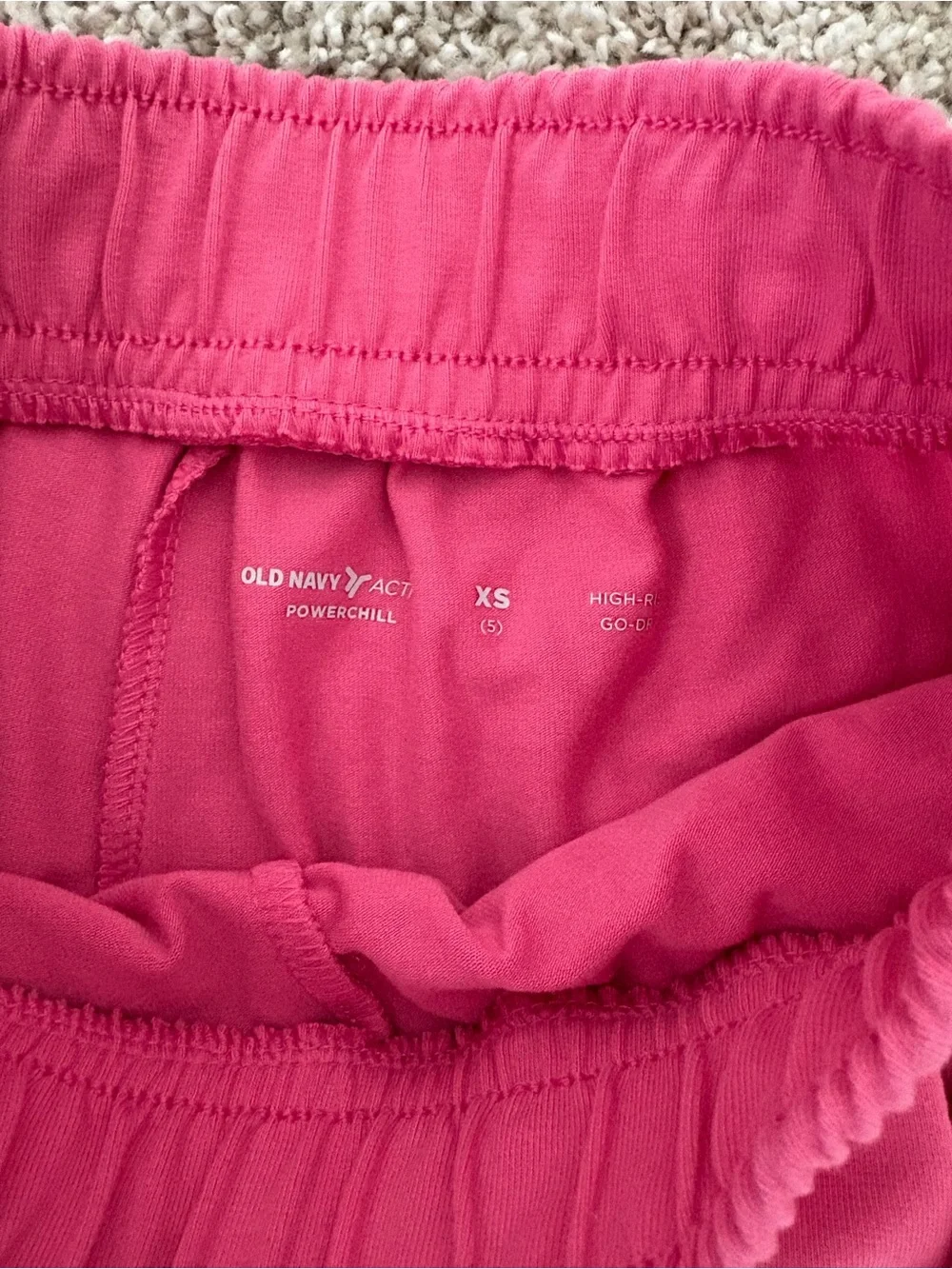 Old Navy Powerchill Hot Pink Girls Active Skort Size XS (5)